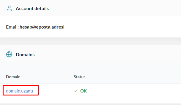 Web sitesi yönetim sayfasına ulaşın.