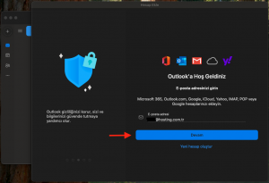 Outlook 2023 e-posta kurulumu adımları