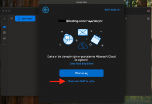 Outlook 2023 e-posta kurulumu adımları