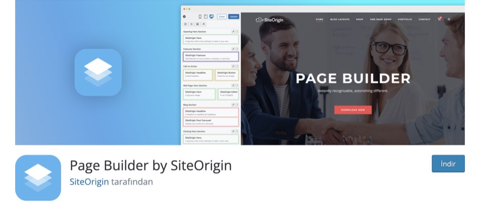 Page Builder by SiteOrigin
